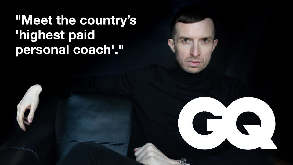 Meet the country's highest paid personal life coach - GQ Magazine - Michael Serwa
