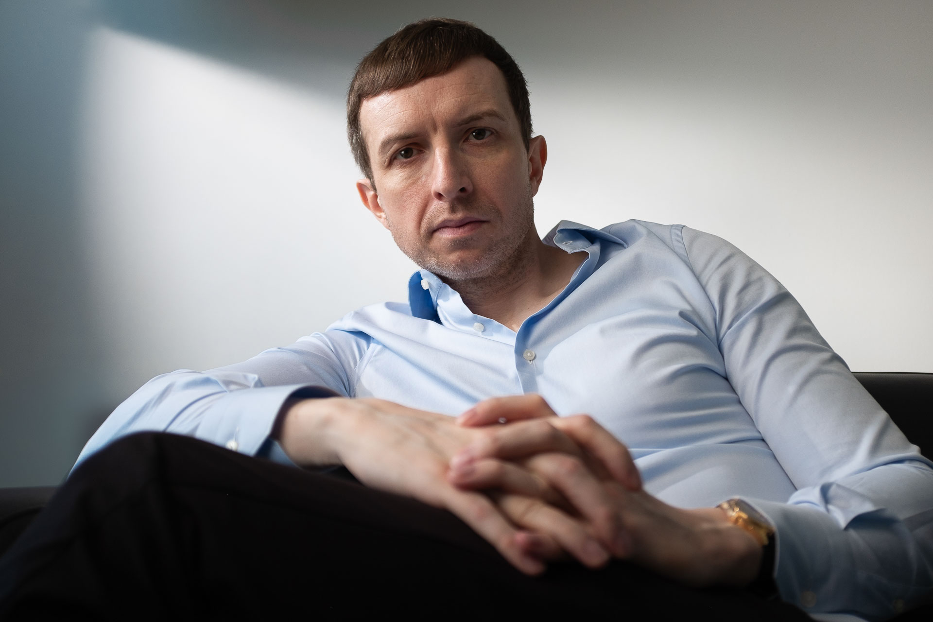 A professional portrait of Michael Serwa, one of the UK's leading executive and life coaches.